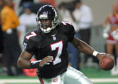 Michael Vick Signed Falcons Jersey (JSA COA)  NFL Comeback Player the Year 2010