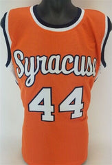 Derrick Coleman Signed Syracuse Orange Jersey (Pro Player COA)  #1 Pick 1990