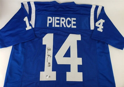 Alec Pierce Signed Indianapolis Colt Jersey (Beckett) 2022 2nd Round Draft Pk WR