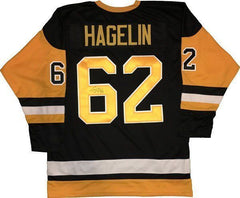 Carl Hagelin Signed Penguins Jersey (TSE COA) 2016 & 2017 Stanley Cup Champions
