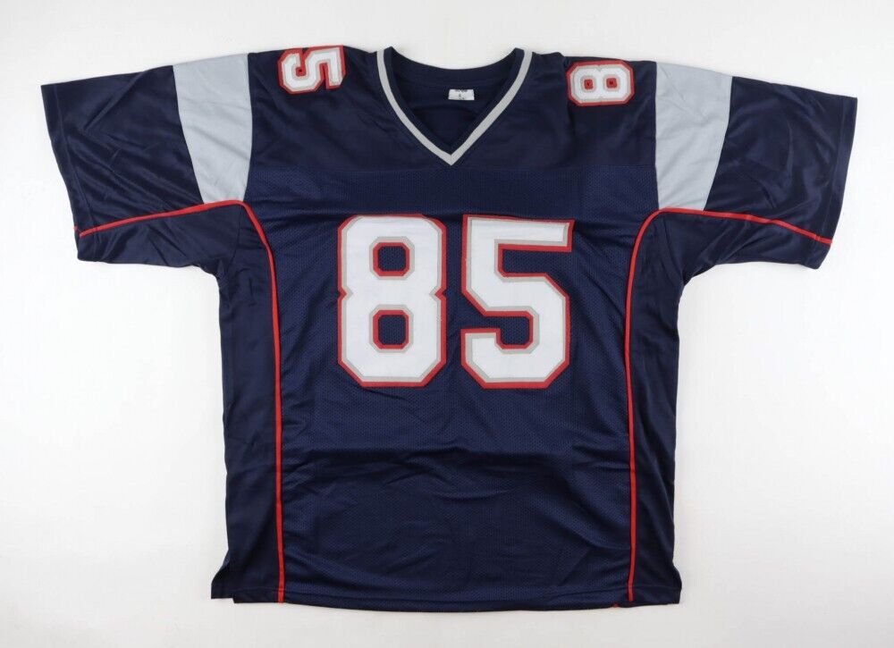 Autographed/Signed Chad Ochocinco (Johnson) New England White Jersey J –  CollectibleXchange