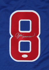 Andre Dawson Signed Chicago Cubs Jersey (JSA COA) 8×All-Star OF - 1987 N.L.MVP