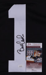 Bill Cowher Signed Pittsburgh Steelers Coach Highlight Stat Jersey (JSA COA)