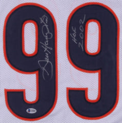 Dan Hampton Signed Bears Jersey Inscribed "HOF 2002"(Beckett COA) 85 Bears D.E