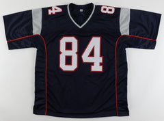 Deion Branch Signed New England Patriots Jersey (Beckett) #84 his 2010-2012 No.