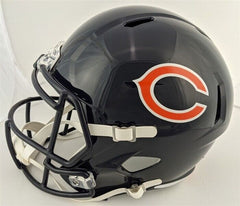 Cole Kmet Signed Bears Full-Size Speed Helmet (Beckett COA) Chicago #1 Pick 2020