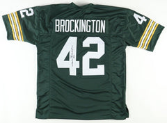 John Brockington Signed Packers Jersey (JSA COA) Green Bay 1st Round Pck 1971 RB