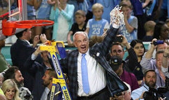 Coach Roy Williams Signed North Carolina Tar Heels Career Stat Jersey (Beckett)