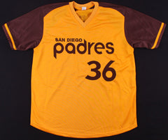 Gaylord Perry Signed San Diego Padres Jersey (JSA COA) 1978 NL Cy Young Winner