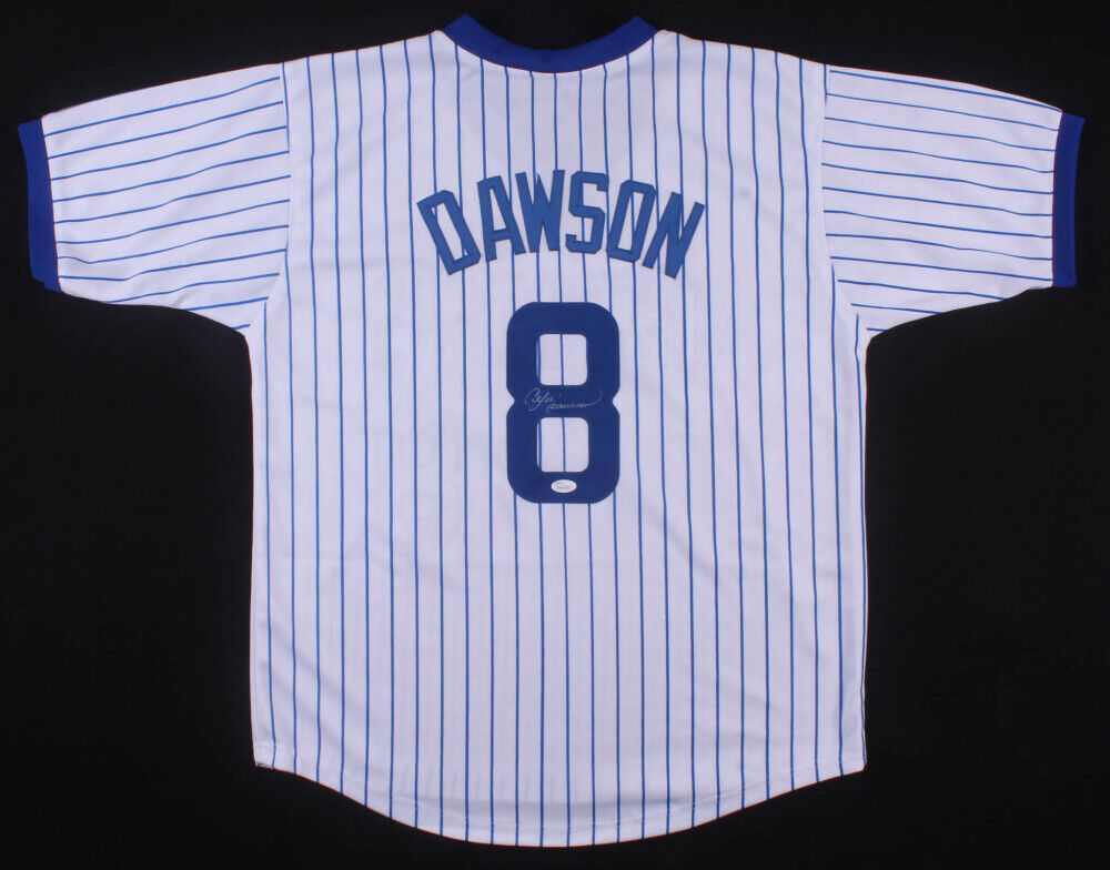 Andre Dawson Signed Cubs Northsiders Jersey (JSA COA) 8× All-Star 1987 N.L. MVP