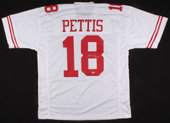 Dante Pettis Signed San Francisco 49ers Jersey (Beckett COA) 2nd Year W,R,