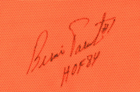 Bernie Parent Signed Flyers Reebok NHL Jersey Inscribed "HOF 84" (Schwartz Holo)