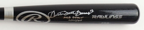 Austin Barnes Signed Rawlings Pro Bat "MLB Debut 5/24/2015" (JSA COA) LA Dodgers