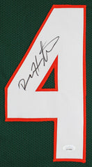 Devin Hester Signed Miami Hurricanes Jersey (JSA COA) Chicago Bears Return Man