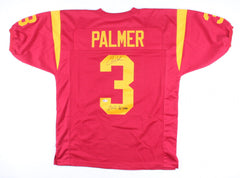 Carson Palmer Signed USC Trojans Jersey Inscribed "2002 Heisman" (Beckett COA)