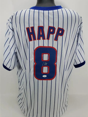 Ian Happ Signed Chicago Cubs Pullover Jersey (JSA COA) 2015 #1 Pick 2015 Draft