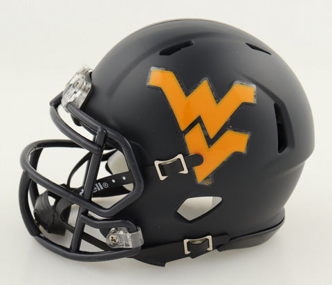 Adam "Pacman" Jones Signed West Virginia Mountaineers Mini Helmet (JSA COA) D.B.