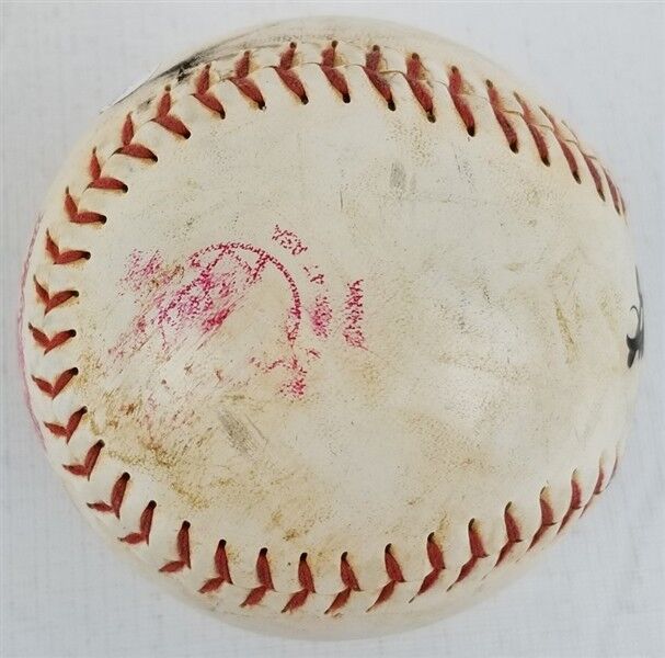 Gary Carter (died 2012) Signed Game Used Softball (JSA COA) Mets / Expos MLB HOF