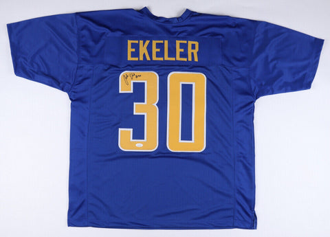Austin Ekeler Signed Los Angeles Chargers Jersey (JSA COA) All Pro Running Back