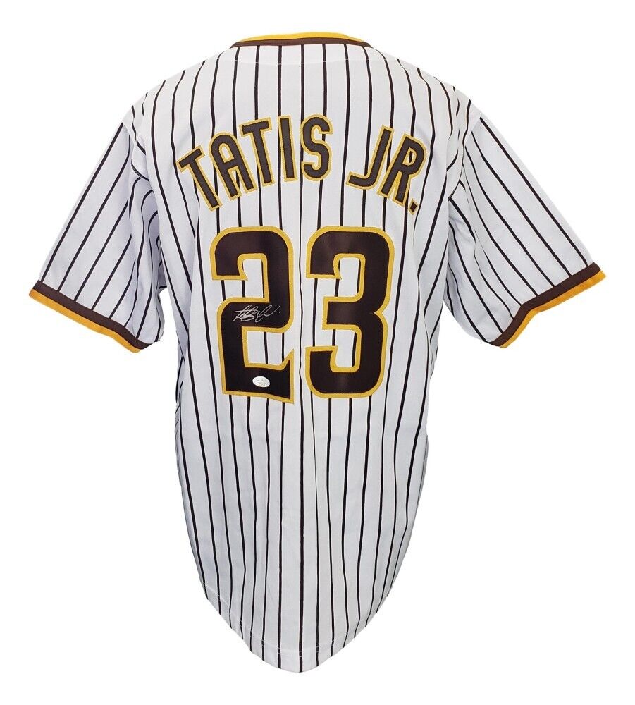 Fernando Tatis Jr Signed San Diego Padres Player's Weekend Jersey (JSA COA)