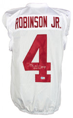 Brian Robinson Jr. Signed Alabama Crimson Tide Jersey (Beckett Holo) 2021 Sr R.B