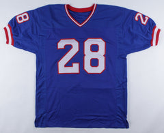 Everson Walls Signed New York Giants Jersey Inscribed "SB XXV Champs" (JSA COA)