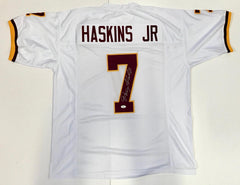 Dwayne Haskins Jr Signed Washington Redskins Jersey (JSA Hologram) Killed 2022