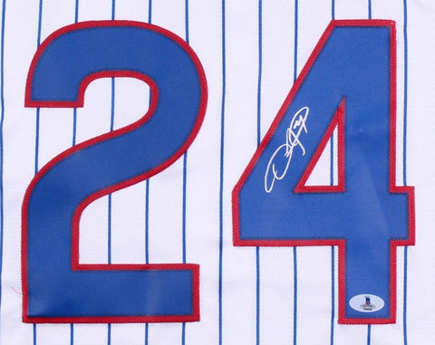 Dexter Fowler Signed Cubs Authentic Majestic Cool Base Jersey (Beckett Hologram)