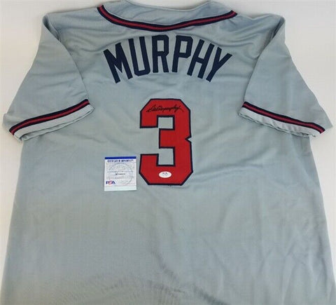 Dale Murphy Signed Atlanta Braves Jersey (PSA COA) 2×NL MVP (1982-1983) Outfield