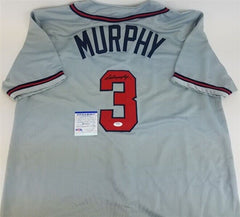 Dale Murphy Signed Atlanta Braves Jersey (PSA COA) 2×NL MVP (1982-1983) Outfield