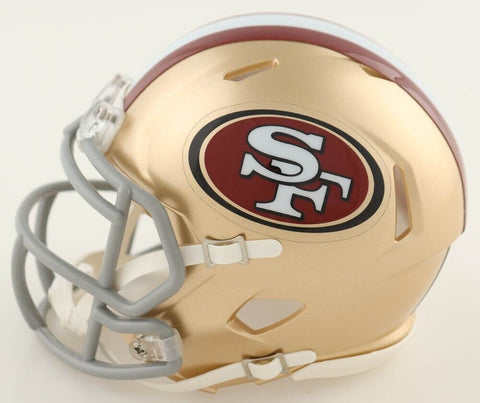 Frank Gore Signed San Francisco 49ers Speed Mini Helmet (JSA COA) 5xPro Bowl R.B