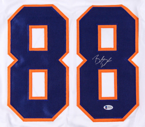 Brandon Davidson Signed Islanders Jersey (Beckett COA) Playing career 2011–Now