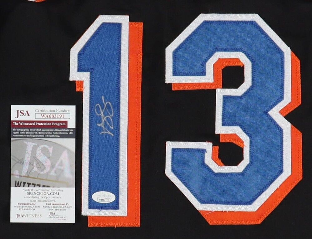Luis Guillorme Signed Mets Jersey (JSA COA) New York Infielder / 1B since 2018