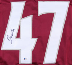 Dominic Toninato Signed Avalanche Jersey (Beckett) Colorado Rookie Center