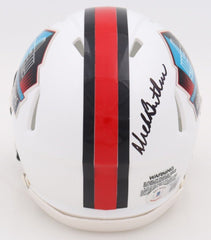 Dick Butkus Signed Chicago Bear Hall of Fame Mini Helmet (Beckett) 1979 Inductee