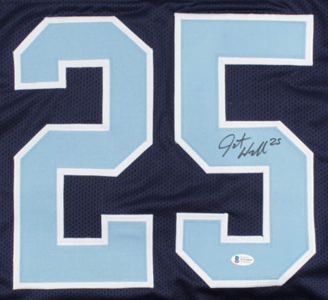 Javonte Williams Signed North Carolina Tar Heels Jersey (Beckett COA) Denver  RB