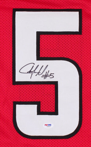 Charles Peanut Tillman Signed Louisiana Ragin' Cajuns Jersey (PSA COA) Bears C B