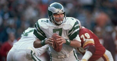 Ron Jaworski Signed Philadelphia Eagles 35x43 Framed Jersey (JSA) 1980 Pro Bowl