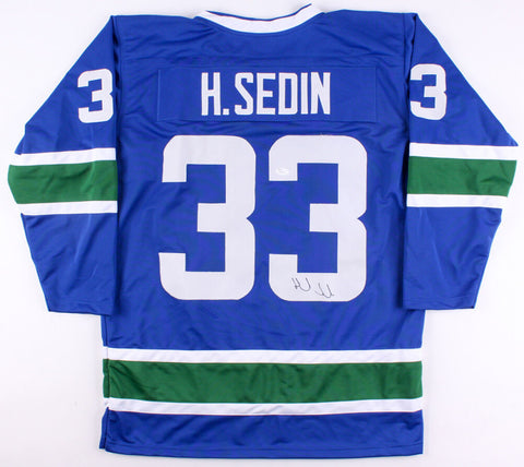 Henrik Sedin Signed Vancouver Canucks Jersey (JSA Hologram) Ready for framing
