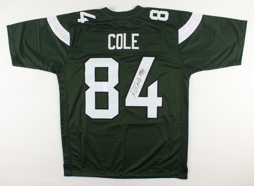 Keelan Cole Signed New York Jets Green Home Jersey (JSA COA)  Former Jaguar W.R.