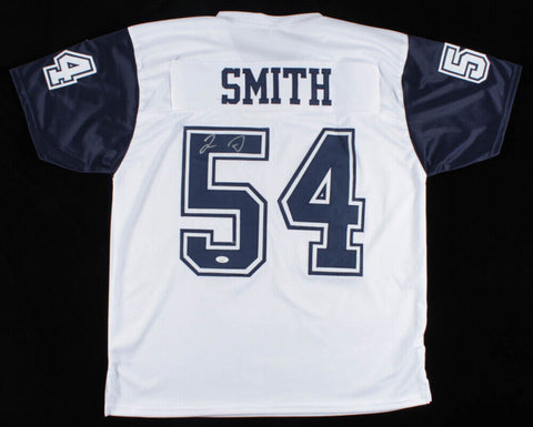 Tyron Smith Signed Dallas Cowboys Throwback Jersey (JSA COA) 8xPro