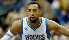 Derrick Williams Signed Minnesota Timberwolves Adidas Style Jersey (PSA COA)