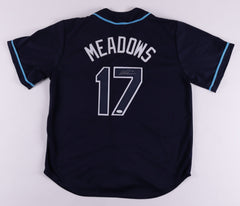 Austin Meadows Signed Tampa Bay Jersey (JSA COA) Rays 2019 All Star Outfielder