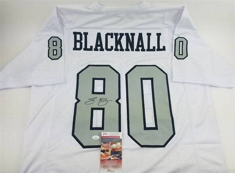 Saeed Blacknall Signed Oakland Raiders Jersey (JSA COA) Current Dolphins W.R.