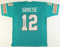 Bob Griese Signed Miami Dolphins Jersey (Beckett) 2×Super Bowl Champs VII & VIII