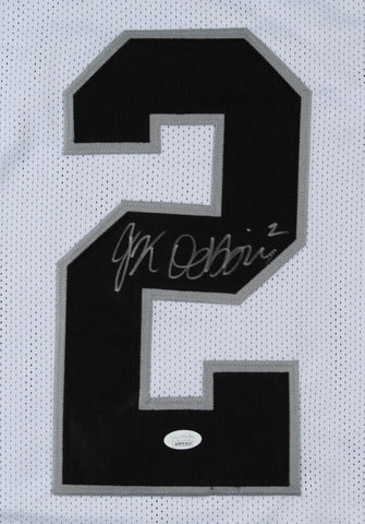 J K Dobbins Signed Ohio State Buckeyes Jersey (JSA COA) 2019 Rose Bowl Champ R.B