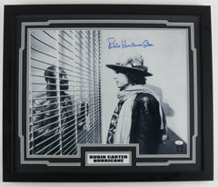 Rubin Hurricane Carter Signed 22x26 Photo w Bob Dylan (JSA COA) Read Description