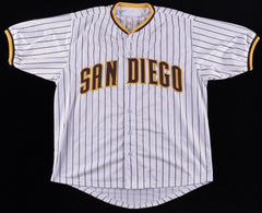 Fernando Tatis Jr. Signed San Diego Padres Pinstriped Jersey (Beckett Hologram)