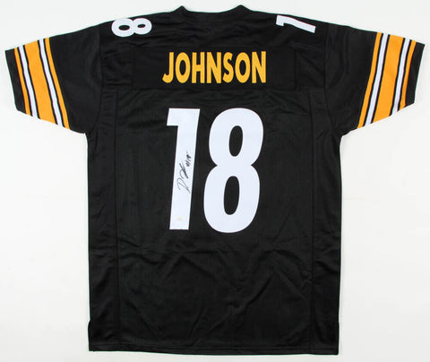 Diontae Johnson Signed Pittsburgh Steelers Jersey (JSA COA) 2019 Dft Pk Receiver