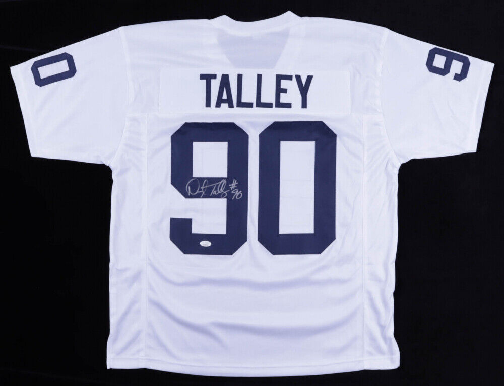 Darryl Talley Signed West Virginia Mountaineers Jersey (JSA COA) Buffalo Bills